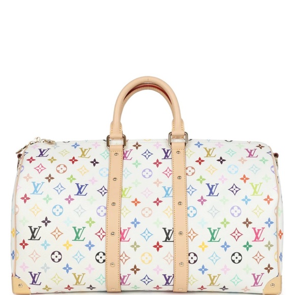 Louis Vuitton x Takashi Murakami Keepall Bandouliere [NEW] - Picture 4 of 14